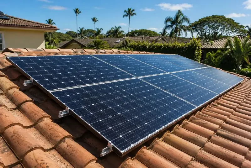Installation de panneaux solaires à Ayguesvives