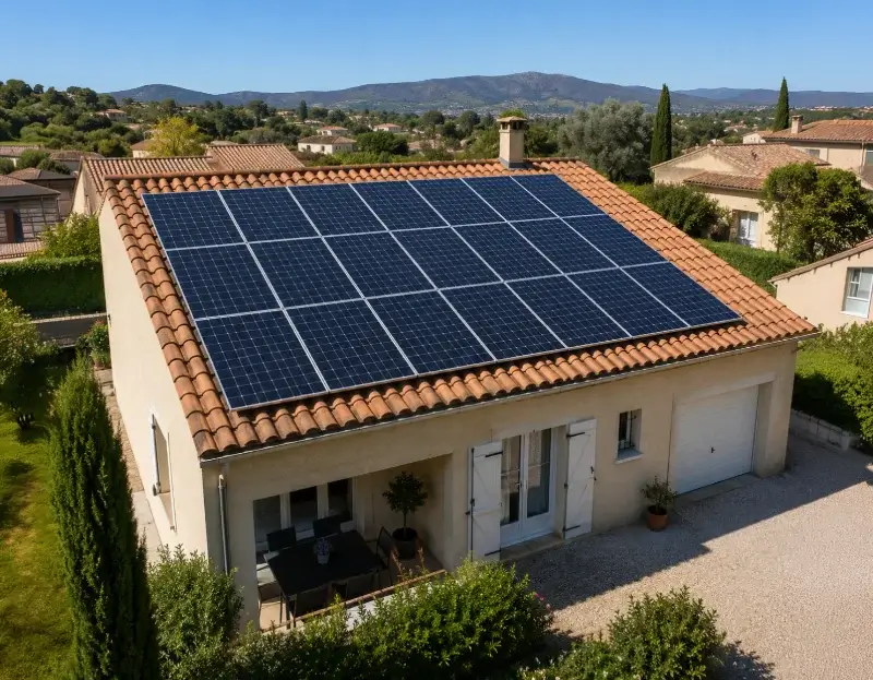 Prime à l'autoconsommation panneaux solaires Ayguesvives — aide financière de l'État